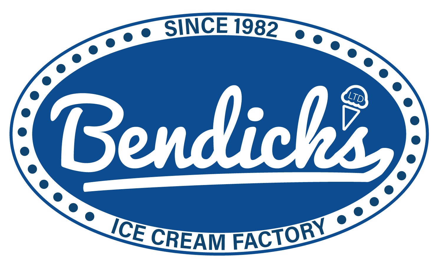 Bendick's Ice Cream Factory Logo