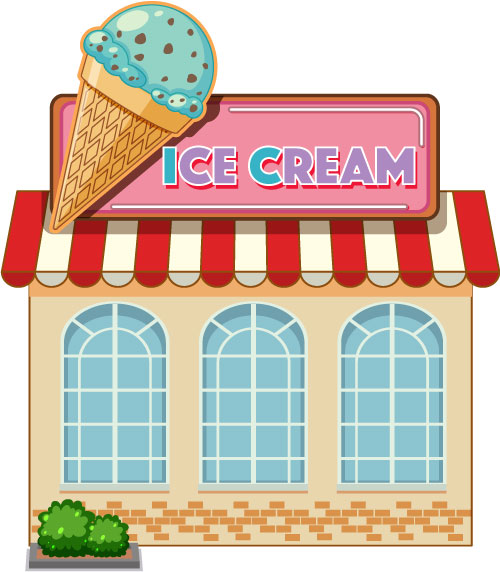 Ice Cream Parlour wholesale shop